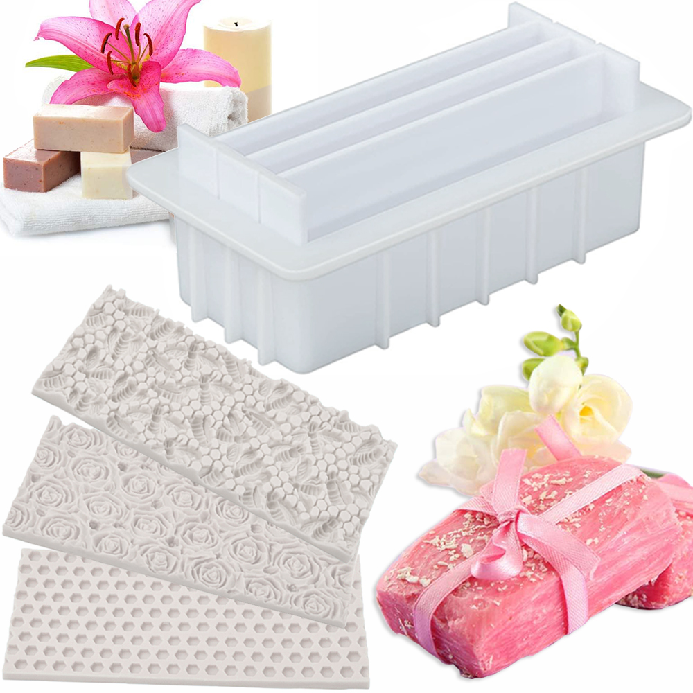 Bath Bomb Mold - 42oz Silicone Soap Mold with 5