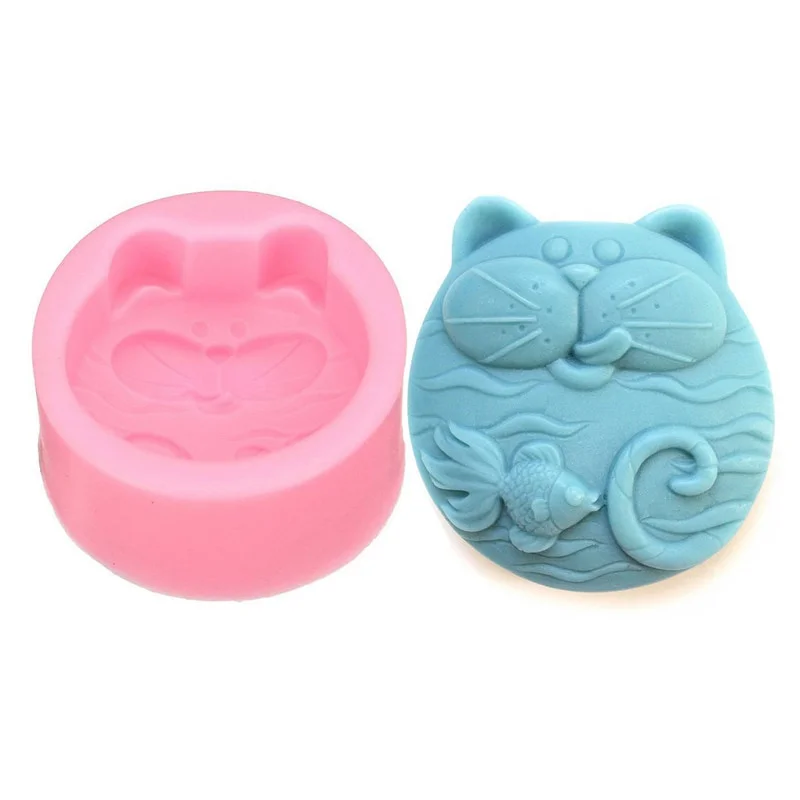 Bath Bomb Mold - 1PC Non-Stick Silicone Mold 3D Soap