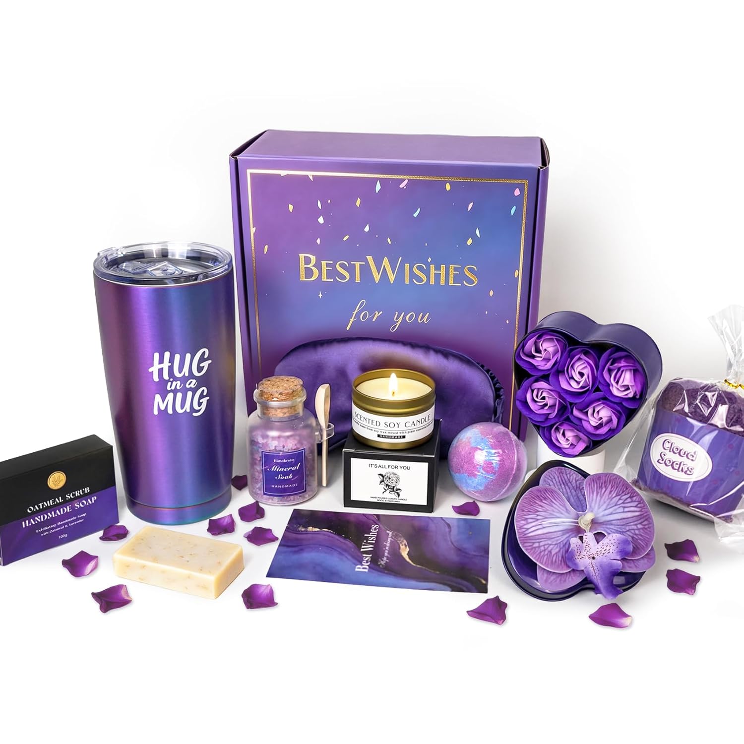 Spa Wellness In - Gift Baskets for Women, Birthday Gifts