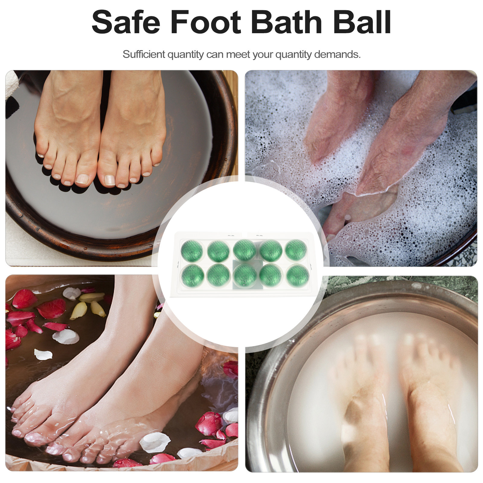 10Pcs Foot Bath Pills Sweat In - Home Spa Wellness ulasan dan harga