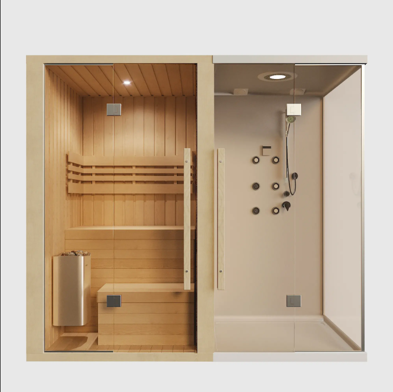 Indoor Sauna Room, Solid Canad - Home Spa Wellness ulasan dan harga