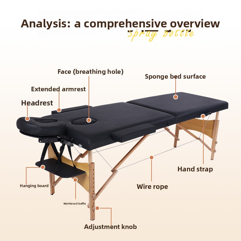 Reinforced Foldable Massage Be - Home Spa Wellness ulasan dan harga