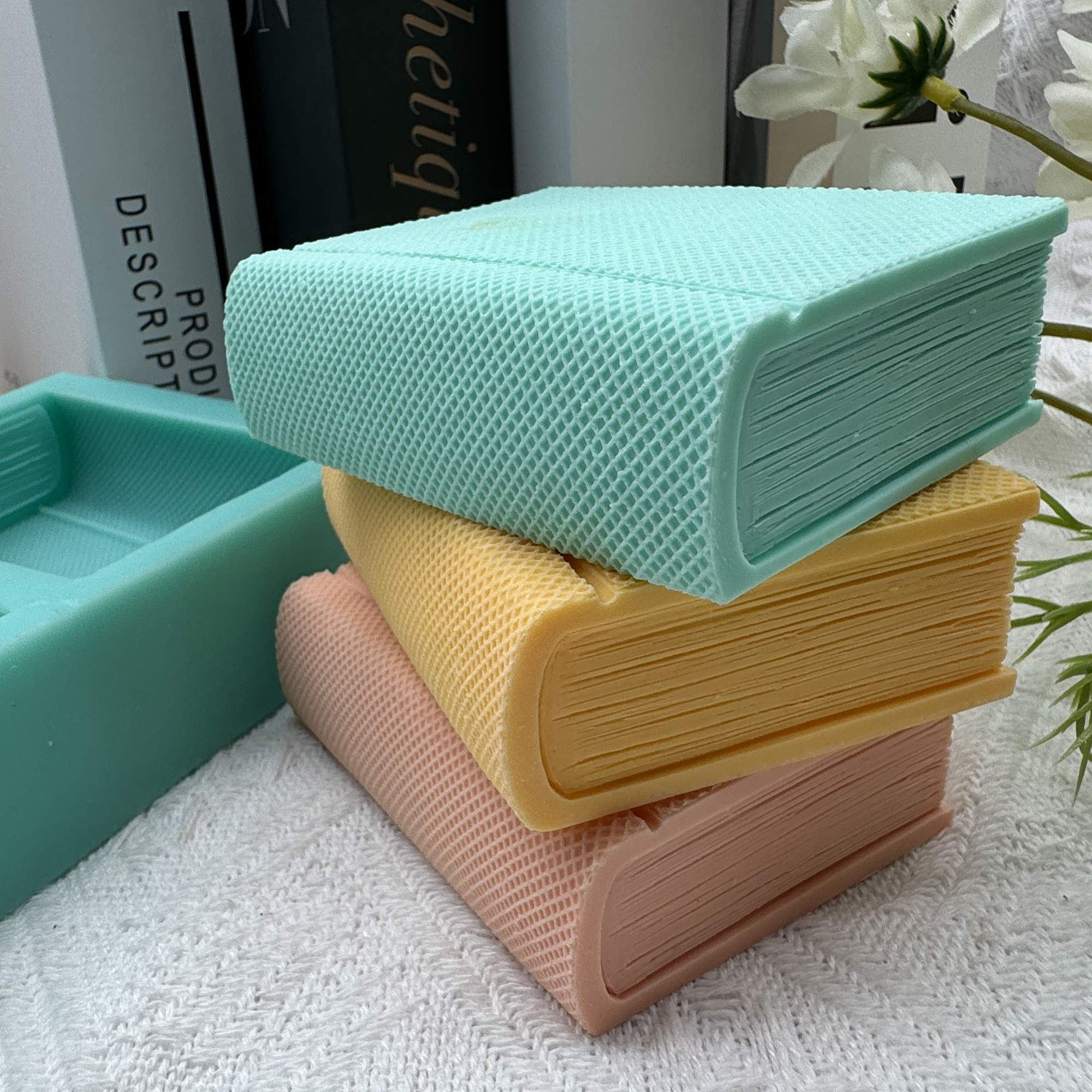 Two Book Silicone Soap Molds H - Bath Bomb Mold ulasan dan harga