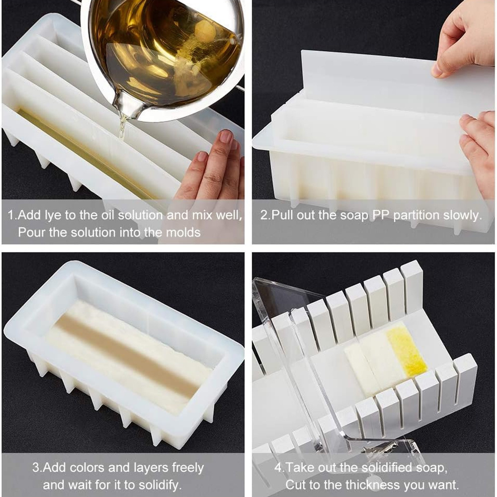 42oz Silicone Soap Mold with 5 - Bath Bomb Mold ulasan dan harga