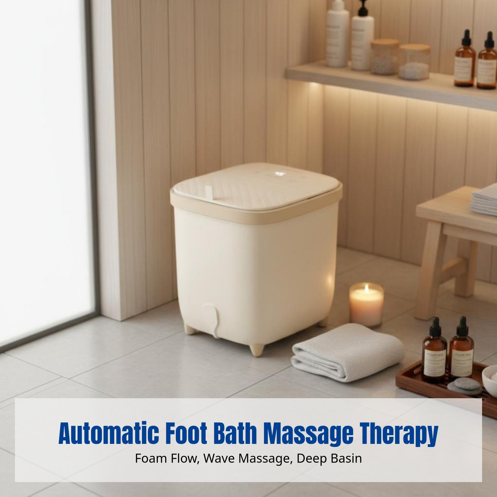 Foot Spa Tub, Electric Massage - Spa Wellness Design ulasan dan harga