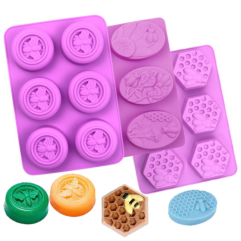 Honeycomb Soap Mold 3D Bumble  - Bath Bomb Mold ulasan dan harga