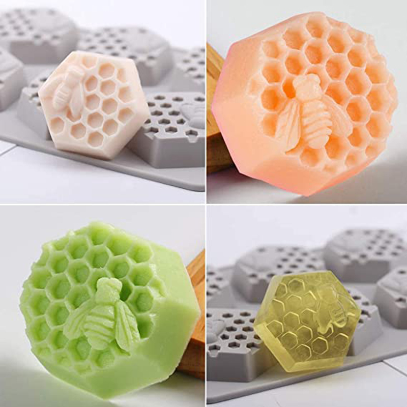 Honeycomb Soap Mold 3D Bumble  - Bath Bomb Mold ulasan dan harga