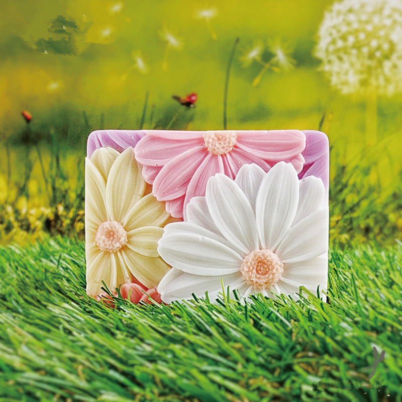 Newest!!!3d Elegant Sunflower  - Bath Bomb Mold ulasan dan harga