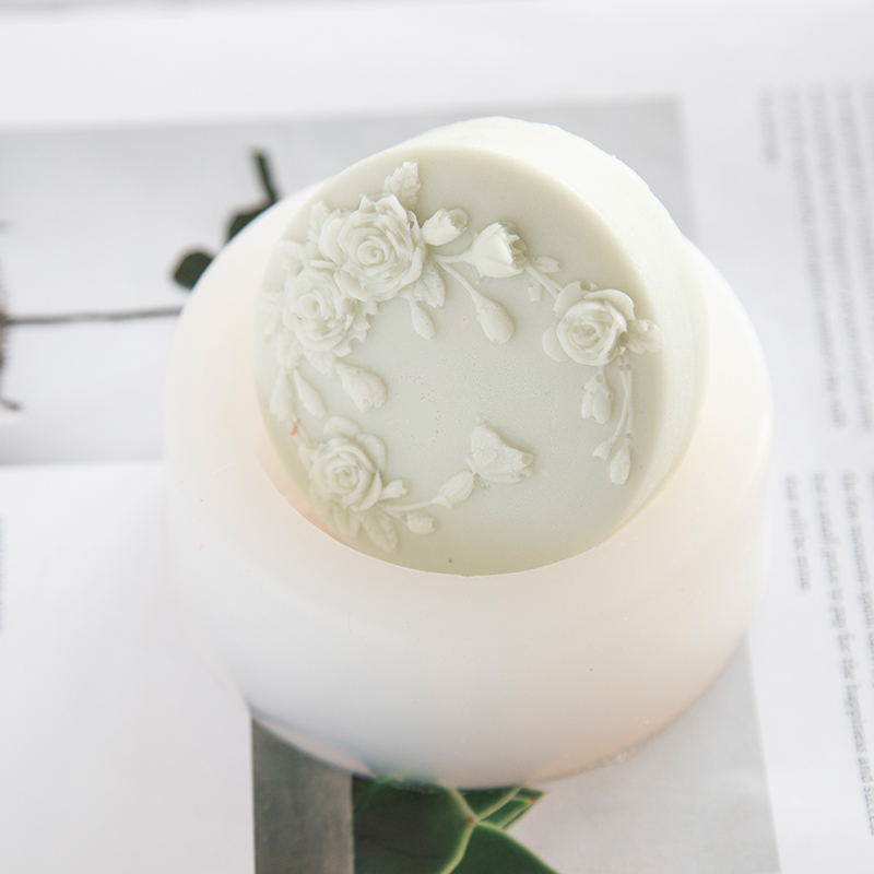 Round Shape Rose Flower Handma - Bath Bomb Mold ulasan dan harga