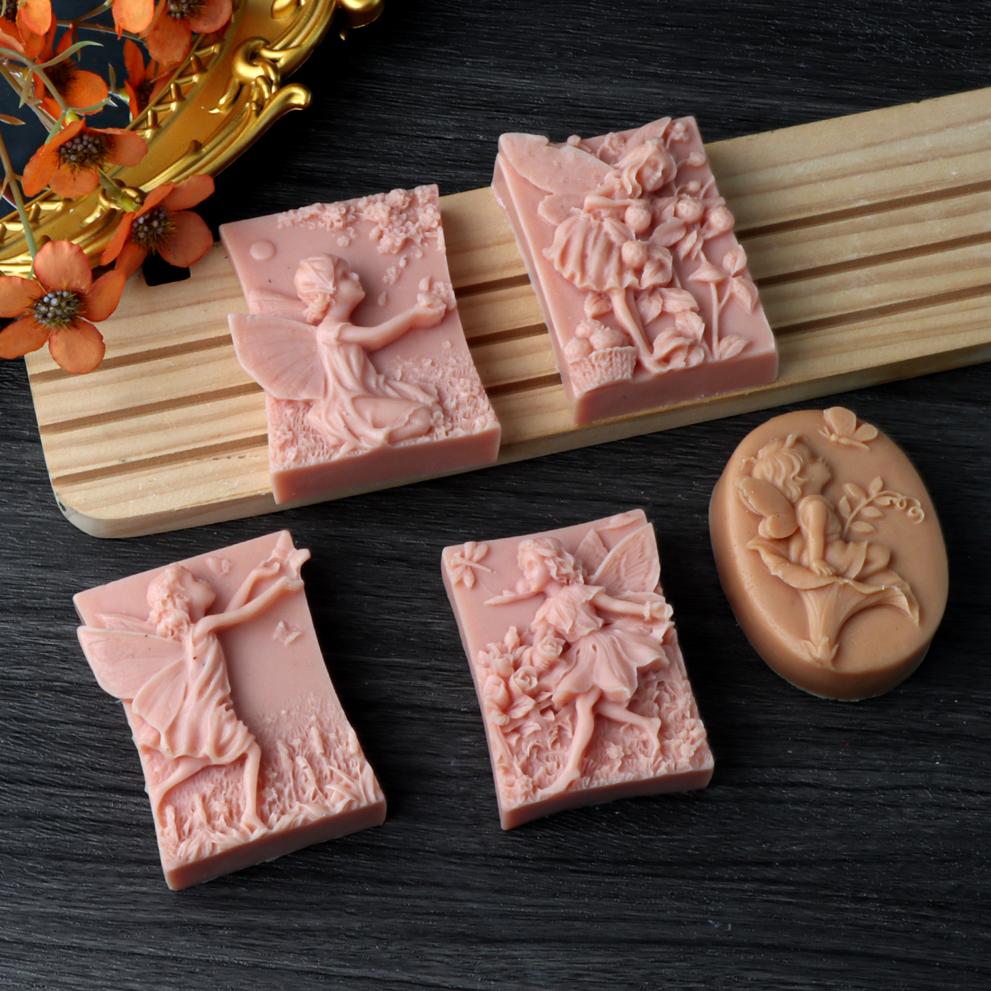 Flower Fairy Silicone Soap Mol - Bath Bomb Mold ulasan dan harga