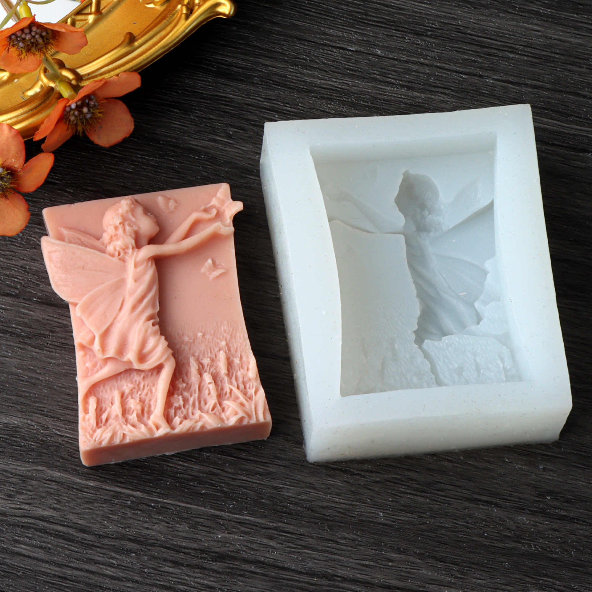 Flower Fairy Silicone Soap Mol - Bath Bomb Mold ulasan dan harga