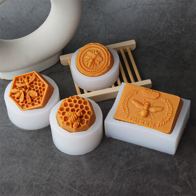 3D Flying Bee Honeycomb Candle - Bath Bomb Mold ulasan dan harga