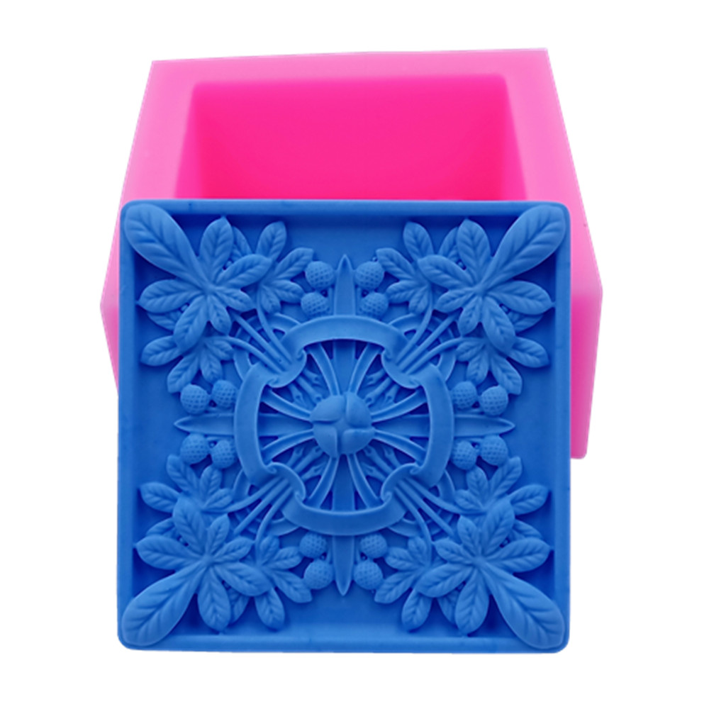 Square Design Soap Molds Flowe - Bath Bomb Mold ulasan dan harga