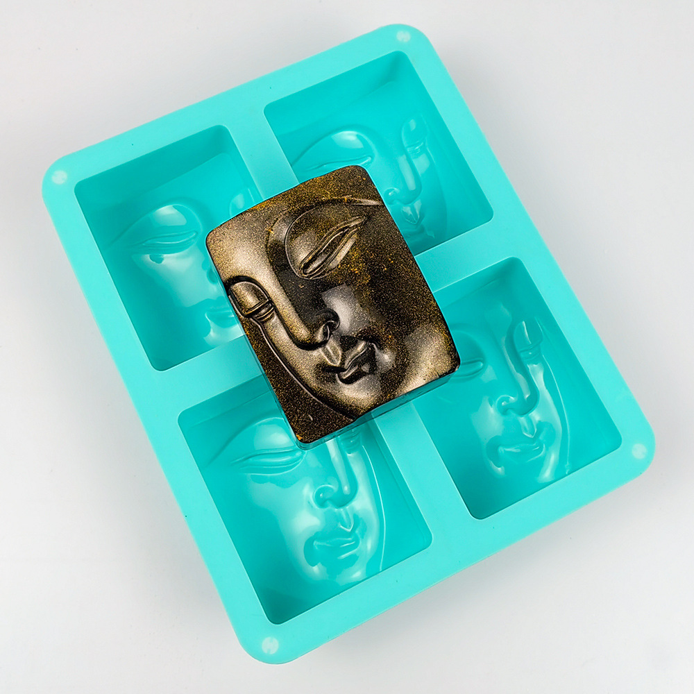 4 Holes Religious Portrait Soa - Bath Bomb Mold ulasan dan harga